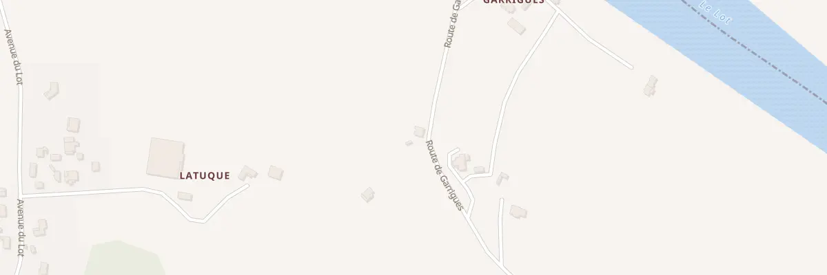 Plan du 749 Rte de Garrigues à Montayral
