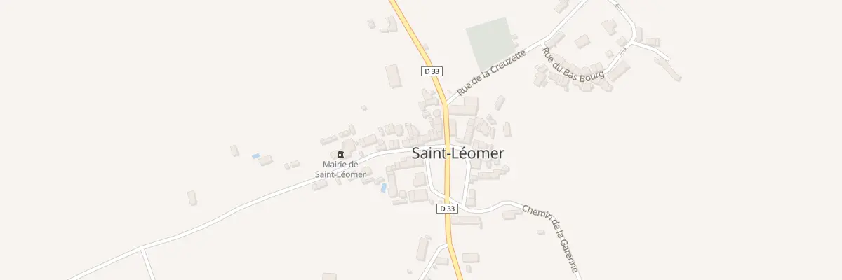 Plan du 10 Rue de la Font Galloux à Saint-Léomer