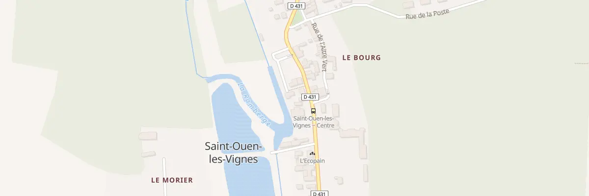 Plan du 1 Rue Jules Gautier à Saint-Ouen-les-Vignes