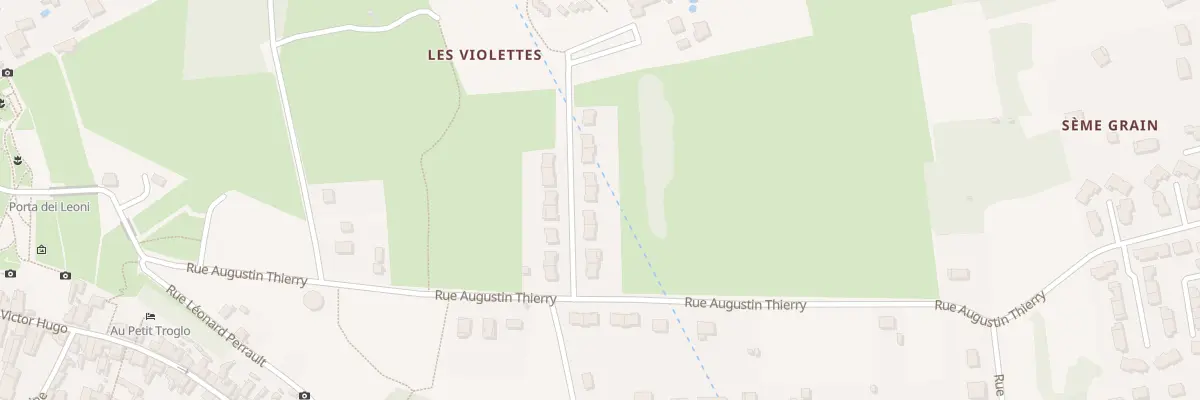 Plan du 13 Rue Rouget de l’Isle à Amboise
