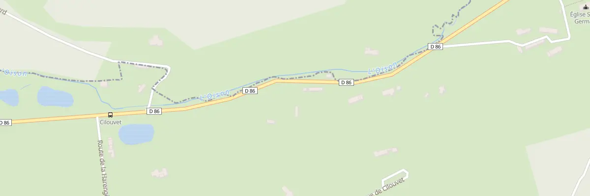 Plan du 2188 Rte de la Vallée de l’Oison à Saint-Germain-de-Pasquier