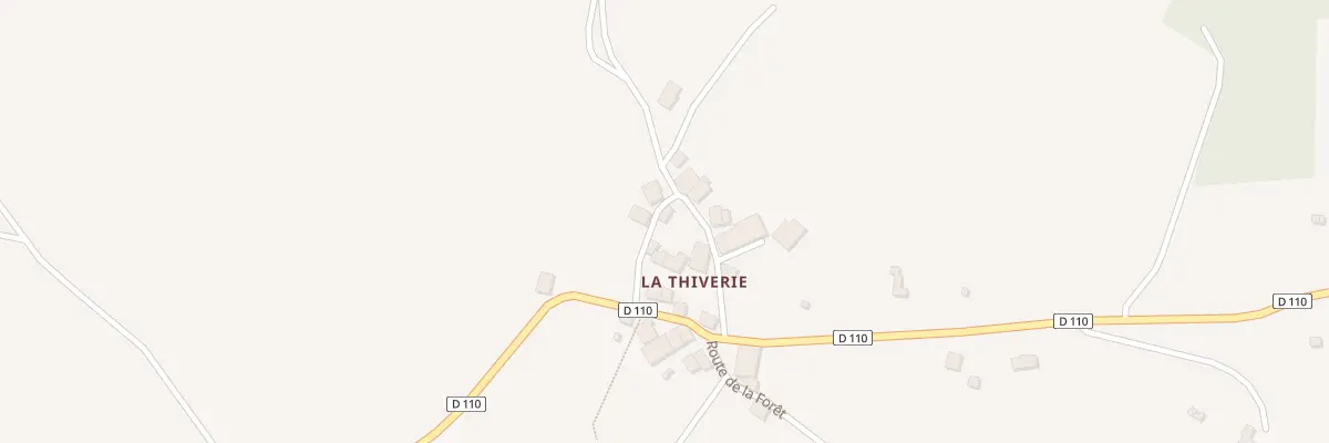 Plan du 5071 La Thiverie à Gorre