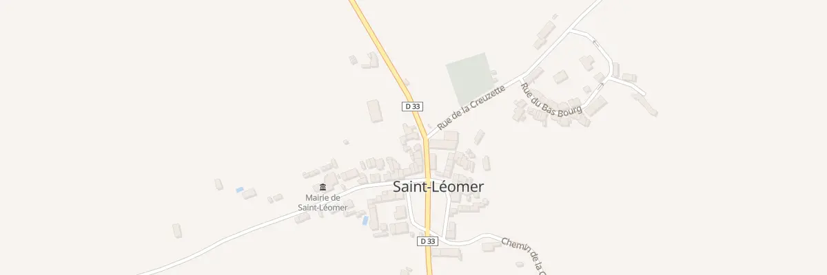 Plan du 5008 Le Bourg à Saint-Léomer