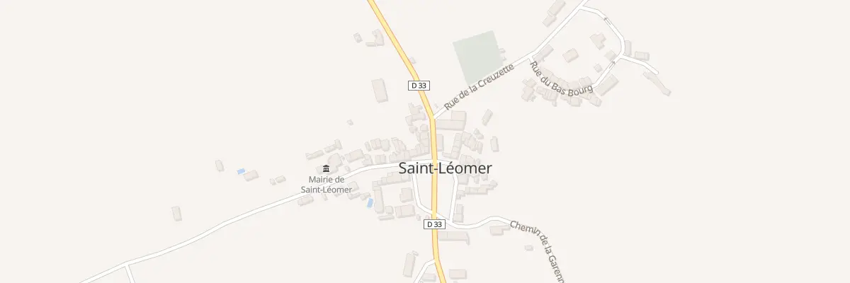 Plan du 1 Rue des Chaumettes à Saint-Léomer