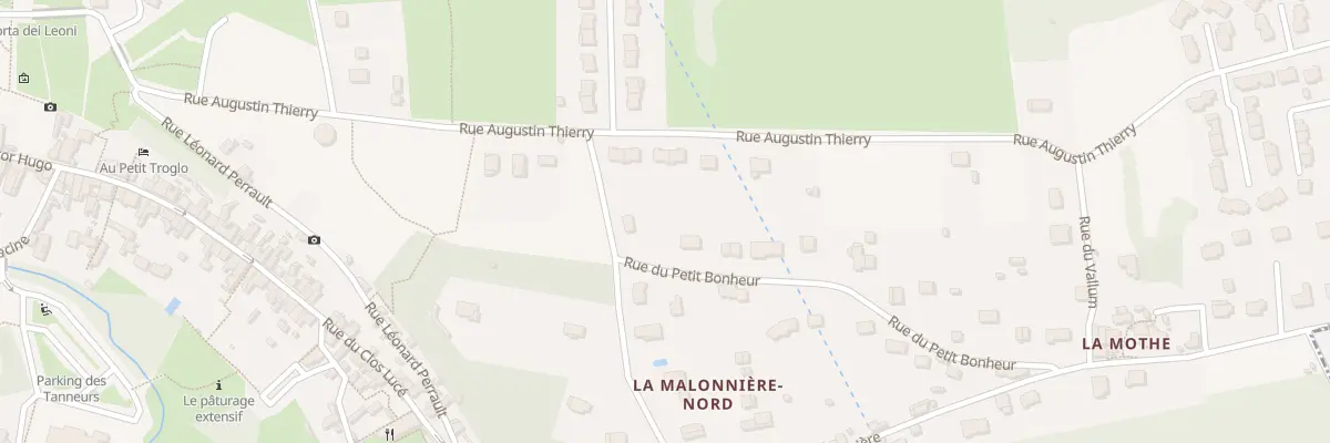 Plan du 26 Rue du Petit Bonheur à Amboise