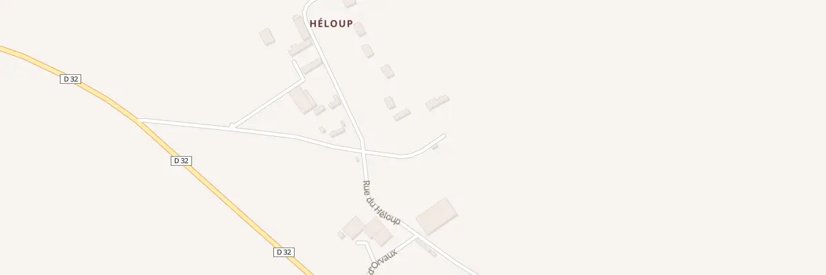 Plan du 2 Rue du Heloup au Val-Doré
