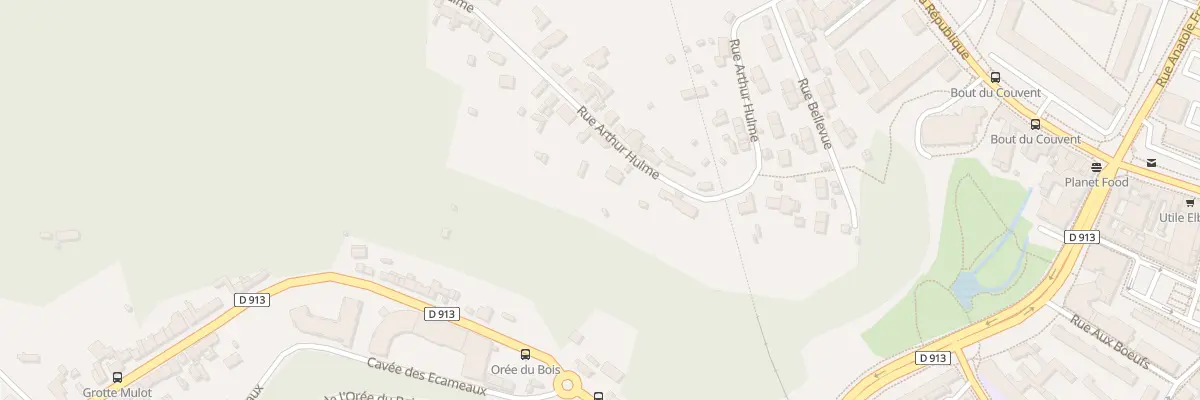 Plan du 19B Rue Arthur Hulme à Elbeuf