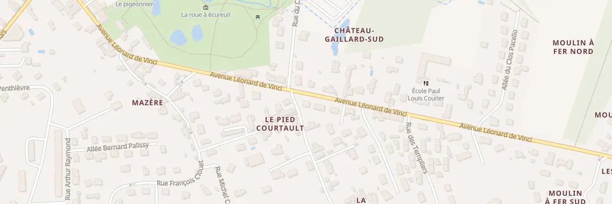 Plan du 1 Rue de la Commanderie à Amboise