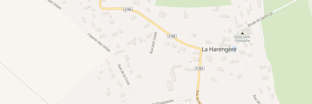 Plan du 3 Rue Jean Lelait à La Harengère