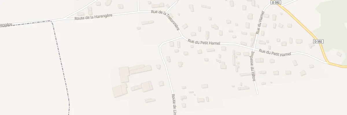 Plan du 5 Rte de Limbeuf à La Harengère