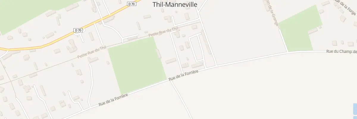 Plan du 26B Rue de la Forriere à Thil-Manneville