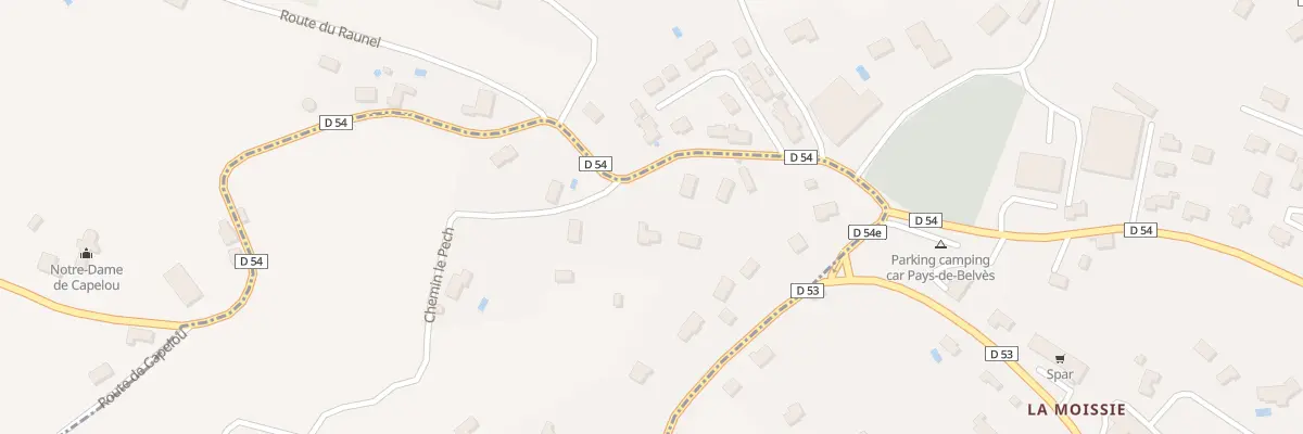 Plan du 1039 Le Pech à Saint-Pardoux-et-Vielvic