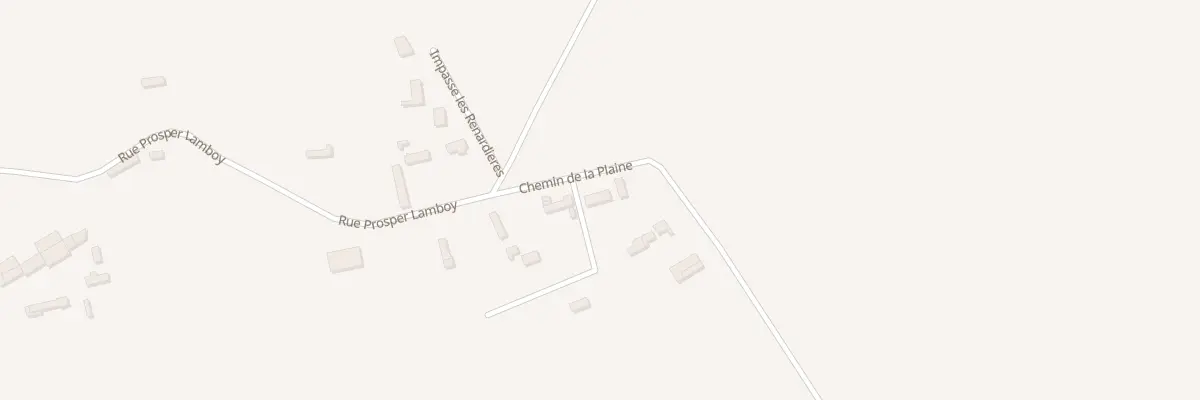Plan du 3 Che de la Plaine à Criquebeuf-la-Campagne