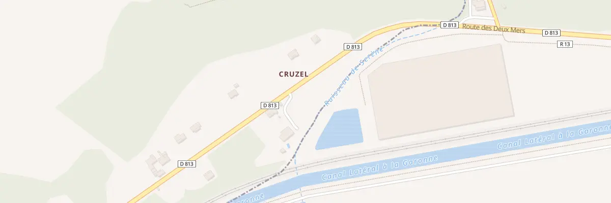 Plan du 5075 Cruzel à Boudou