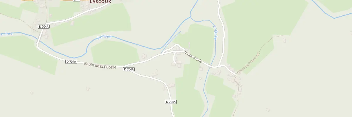 Plan du 198 Bocar d’Orle à Bonac-Irazein