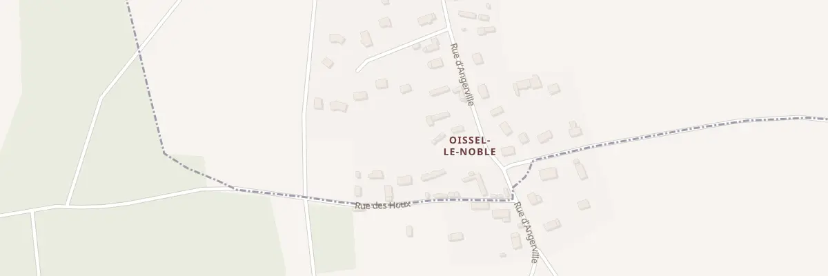 Plan du 24 Rue d’Angerville à Ferrières-Haut-Clocher
