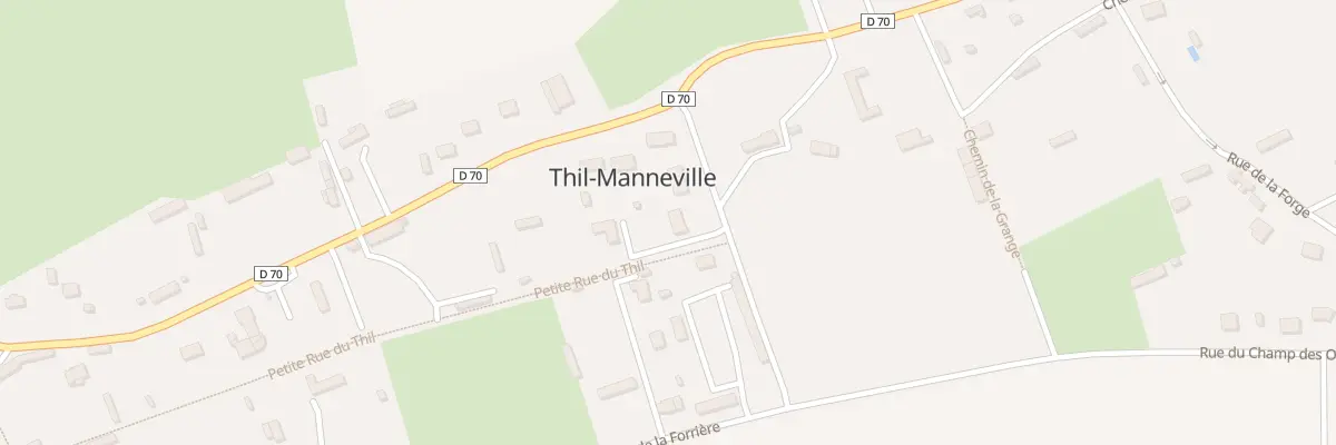 Plan du 5 Rue du V 1 à Thil-Manneville