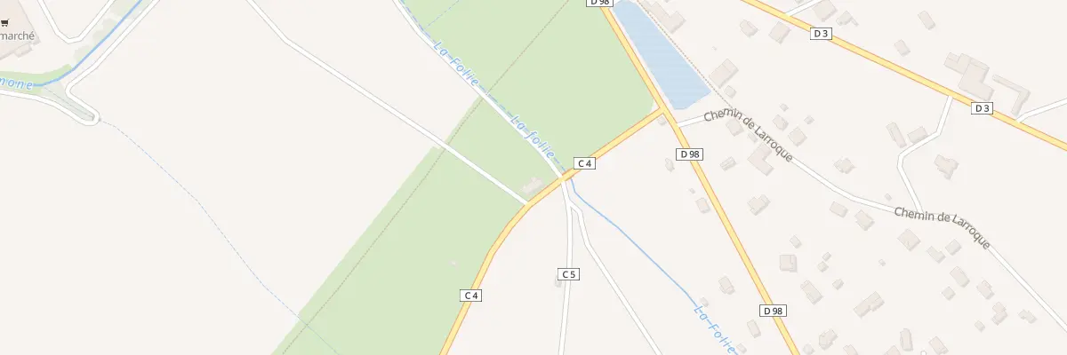 Plan du 132 Rte d’Auterive à Beaumont-de-Lomagne