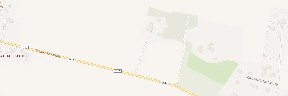 Plan du 5010 Au Messegue à Castillon-Savès
