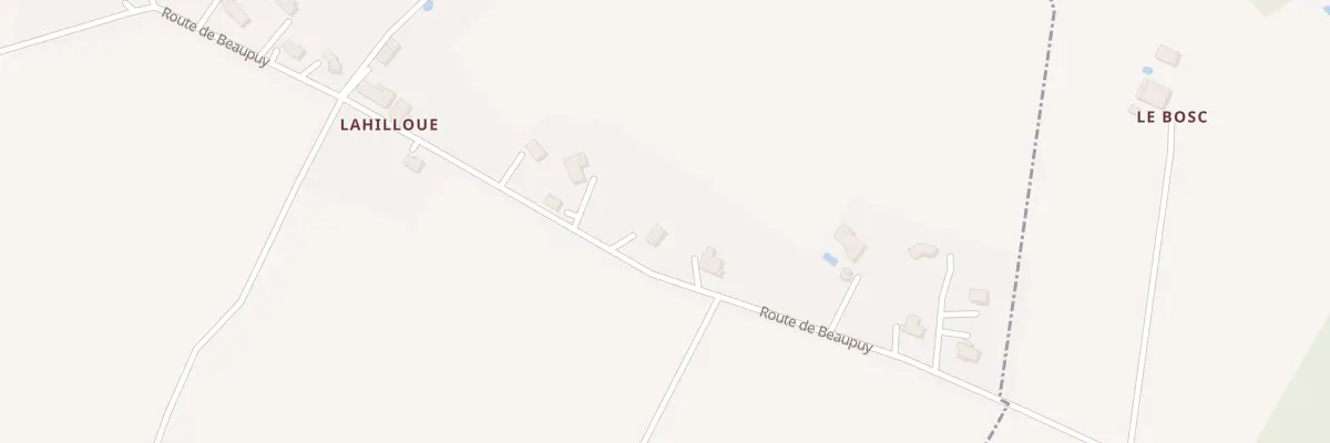 Plan du 1375 Rte de Beaupuy à Roquelaure-Saint-Aubin