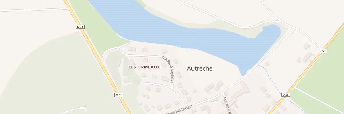 Plan du 4 Rue René Boylesve à Autrèche