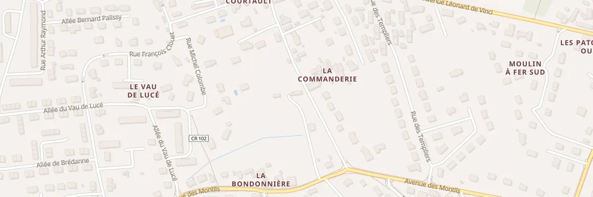 Plan du 50 Rue de la Commanderie à Amboise