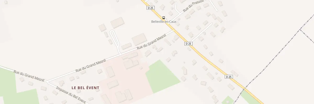 Plan du 5042 Le Grand Mesnil à Belleville-en-Caux