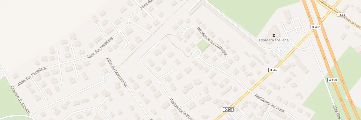 Plan du 7 Res le Bocage à La Vaupalière