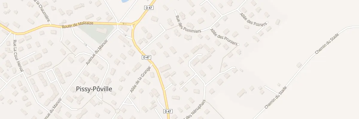 Plan du 9 All des Roseaux à Pissy-Pôville
