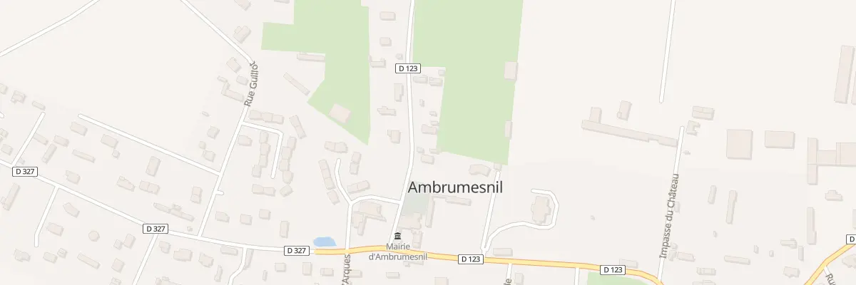 Plan du 124 Rue de l’Eglise à Ambrumesnil