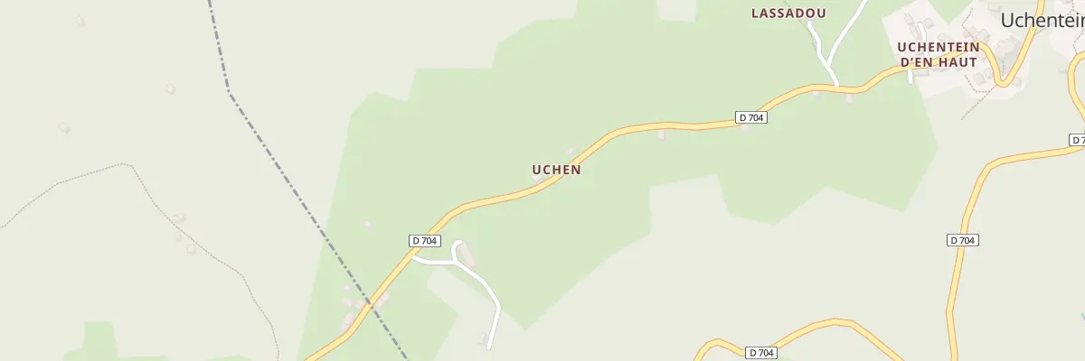 Plan du 43 Uchen à Bordes-Uchentein