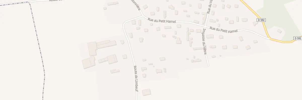 Plan du 7C Rte de Limbeuf à La Harengère