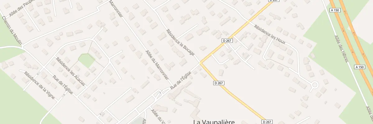 Plan du 23 Res le Bocage à La Vaupalière