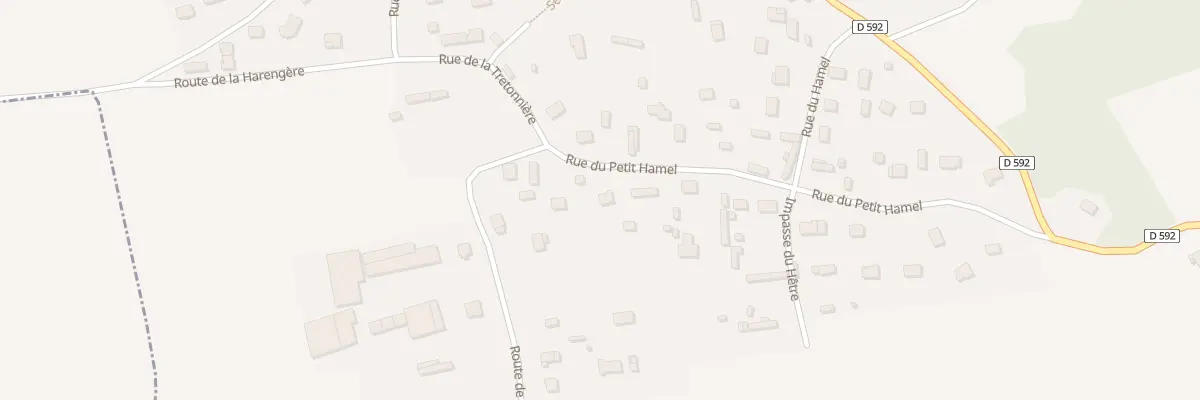 Plan du 17 Rue du Petit Hamel à La Harengère