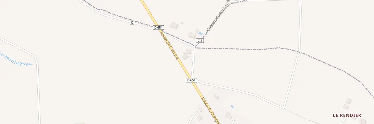 Plan du 5015 Au Nord du Village à Saint-Cricq