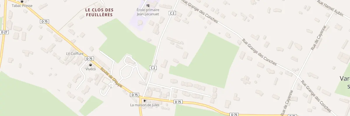 Plan du 10 Rue de l’Aumone à Varengeville-sur-Mer
