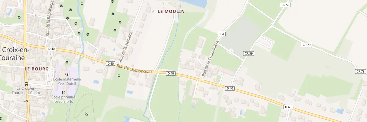 Plan du 41 Rue de Chenonceaux à La Croix-en-Touraine