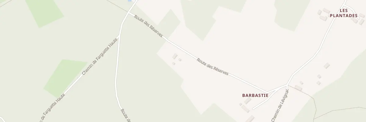 Plan du 104 Barbastie à Larzac