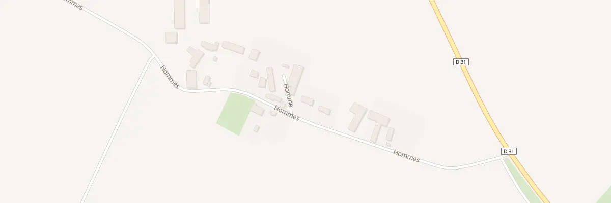 Plan du 6T Homme à Sublaines