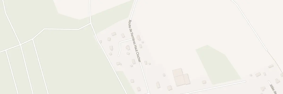 Plan du 9440 Rte de Ferrieres Haut Clocher à Glisolles