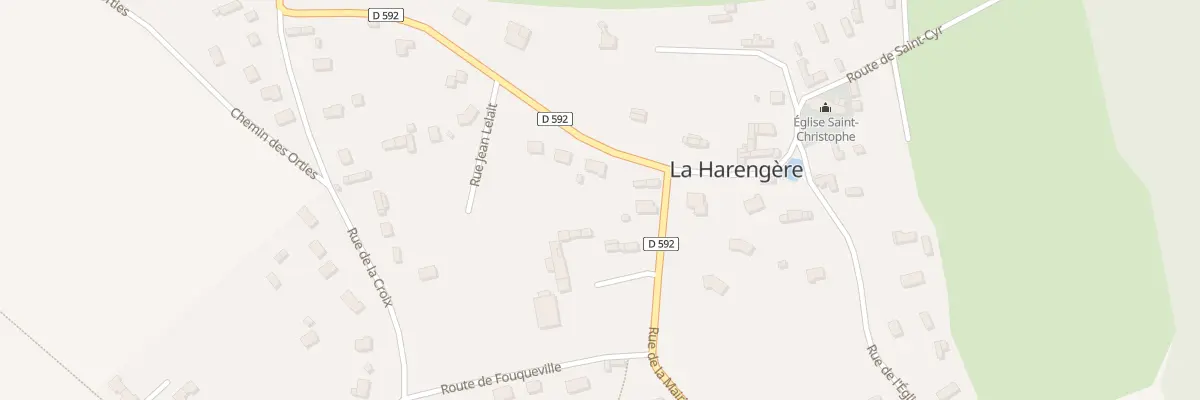 Plan du 4 Rue de la Mairie à La Harengère