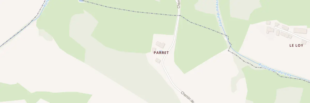 Plan du 26 Parret à Castelnau-Picampeau