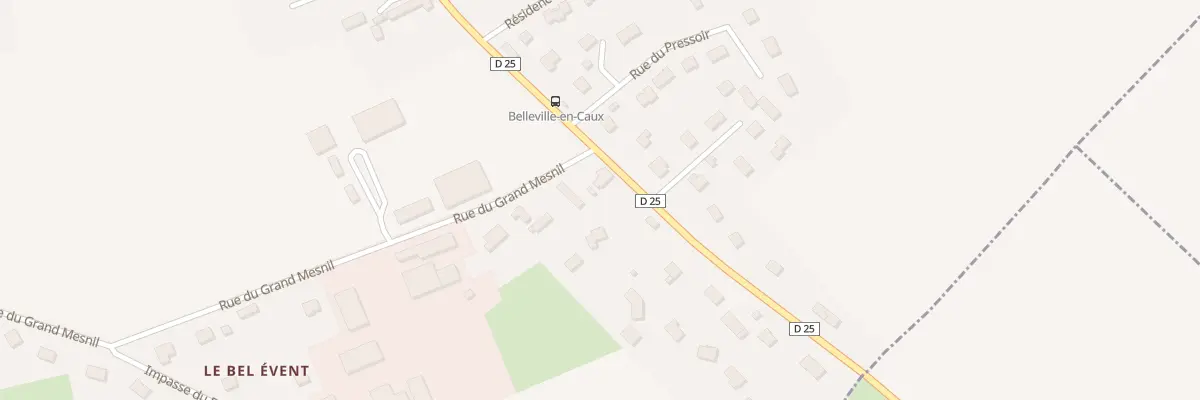 Plan du 46 Rte de St Vaast à Belleville-en-Caux
