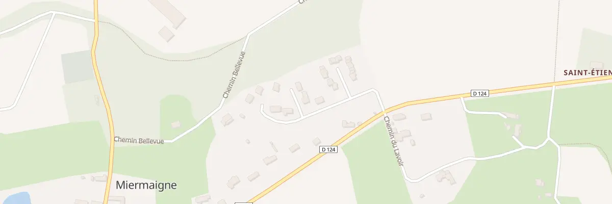 Plan du 1 Clos des Chênes à Miermaigne