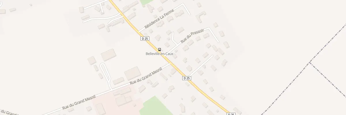 Plan du 41 Rte de Saint Vaast à Belleville-en-Caux