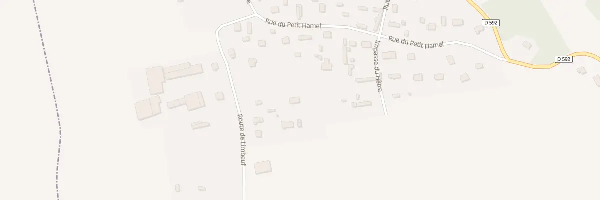 Plan du 9 Rte de Limbeuf à La Harengère