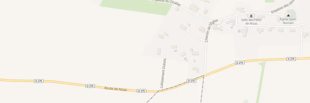 Plan du 5767 A Dubois à Nizas