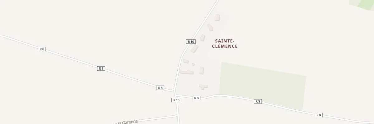 Plan du 13 Ste Clémence à Concremiers