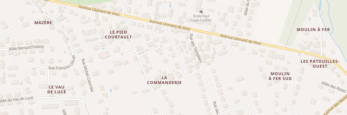 Plan du 8 Rue Jean de la Fontaine à Amboise