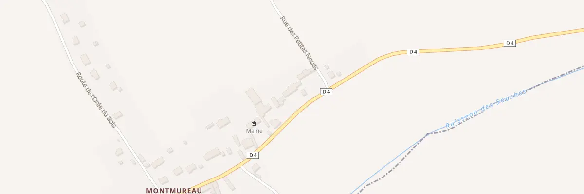 Plan du 22 Montmureau à Lamblore
